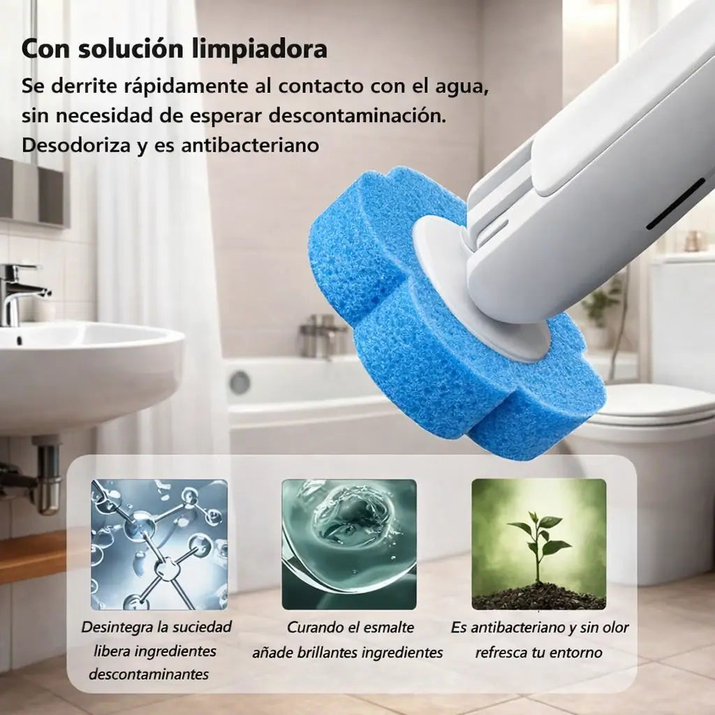 CLEAN DROP® - Kit de Limpieza de Inodoro Desechable