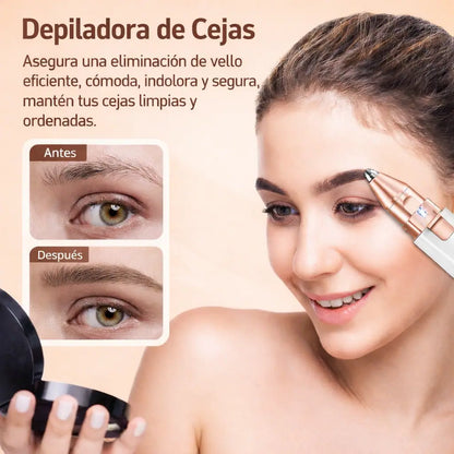 GlowSkin® – Depilador Facial sin Dolor 2 en 1