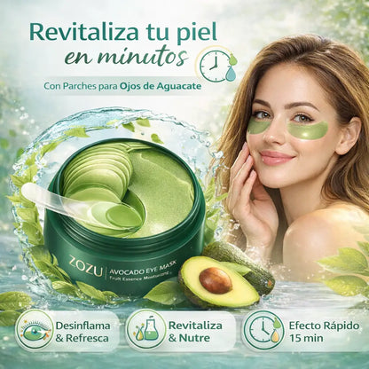 Avocado Eye Repair® + eBook Gratis -  Parches de Aguacate para una Mirada Fresca y Joven