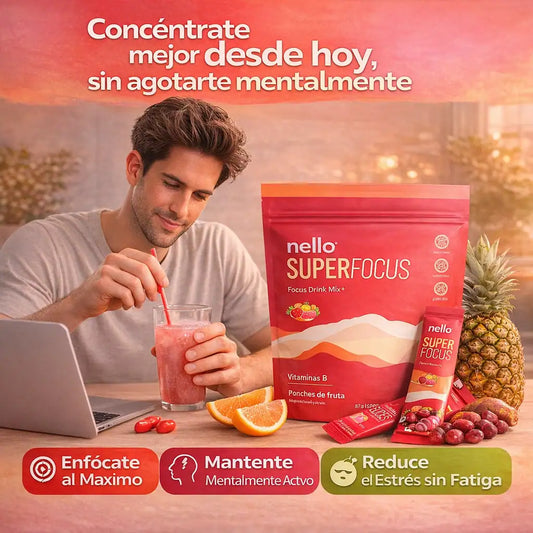 SuperFocus® – Enfoque profundo sin ansiedad ni bajones