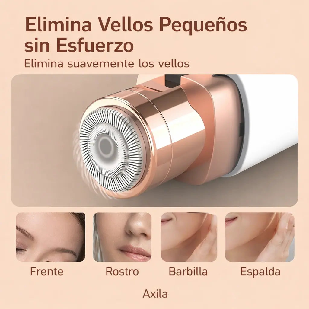 GlowSkin® – Depilador Facial sin Dolor 2 en 1
